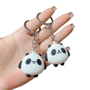 Porte-clés Longes Animal Panda Porte-clés Poupée De Bande Dessinée Pendentif Cas Sac Décoratif Porte-clés Porte-clés Drop Delivery Mode Accessori Dhgsl