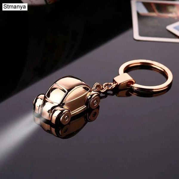 Keychains Lanyards Car Key Chain Men and Women Couple Keychains Sac Pendant Ring 3D Auto Chain Party Gift Bijoux 17384 Q240403