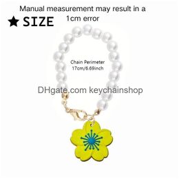 Keychains Lanyards Charm Accessories Cup pour 40 oz Goblisage moderne simple avec poignée SILE Key Chain Drop Livrot otneq