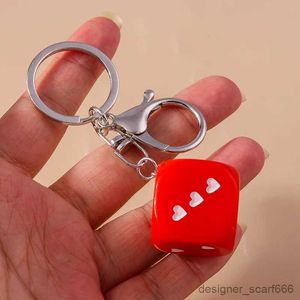 Keychains Lonyards mignons de coeurs de coeur charms clés de clés pour la voiture Cédeaux de souvenirs pour femmes sacs à main sac à main