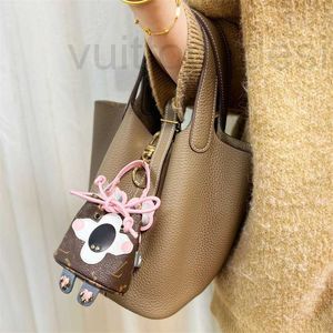 Porte-clés Longes Designer Marque De Luxe Porte-clés Mini Koala Conception Bandoulière Bandoulière Sac Mignon Pendentif Porte-Monnaie Porte-clés Couple Cadeau G4U8