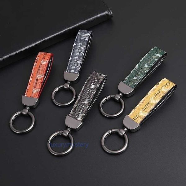 Keychains Lanyards Designers 2023 Lover de mode Kewchains Anneaux Blue Red Lanyards For Ring Luxury Designer Brand Key Chain Green Men Men Car Cooking Femmes Bu