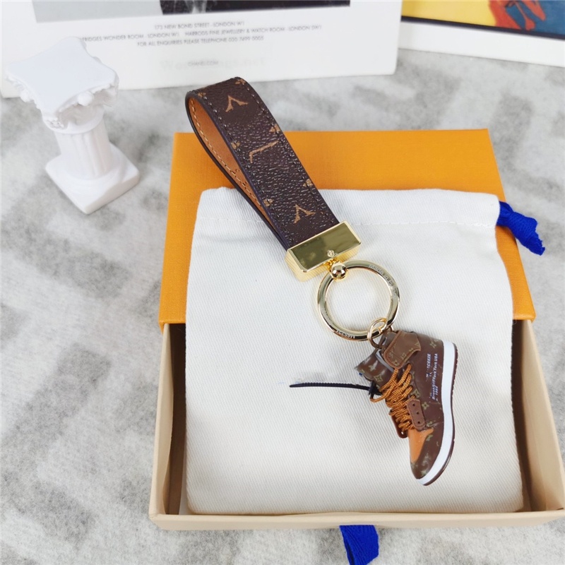 Anahtarlıklar Landards üzüm anahtarlık cüzdan tasarımcı anahtarlık lehine kolye anahtarlık mini ayakkabı anahtarlık el yapımı deri anahtarlıklar erkek kadın kadın çanta kolye aksesuarları