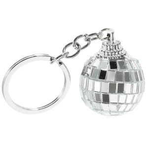 Keychains Lonyards suspendus décoration porte-clés disco sac à balle pendentif Q240403