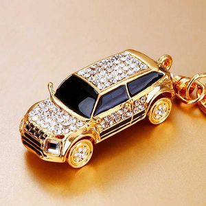 Keychains Lanyards Hot Car Keychain Eater Diamond Car Keychain Keyring Mens Car Decoration Perfect Christmas Gift Childrens Toy Gift J240509