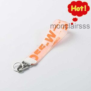 Porte-clés Longes Porte-clés Anneaux de luxe Clear Caoutchouc Jelly Lettre Imprimer Clés Bague Mode Hommes Femmes Toile Porte-clés Caméra Pendentif Beltqvj RT IMLLOHB4