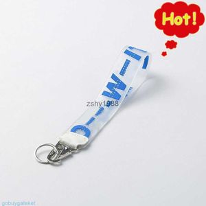 Keychains Lanyards Key Rings Chain Offs Chains Clear Rubber Jelly Letter Ring Fashion Men Femmes Tooma