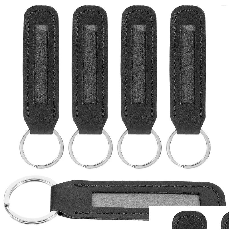 Keychains Lanyards nyckelringar Etikett Taggar Matcha telefonnummer hängande hängande metallidentifierare Kedjeplattprydnad Drop Delivery Fas DHFZD