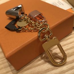 Llaves de llaves llaves diseñador de lujo de lujo llave de metal hebilla