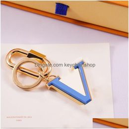 Sleutelhangers Lanyards Sleutelhangers Lanyards Autosleutelhanger Metaal Heren Dames 2024 Mode Esigners Schoensleutelhanger Topkwaliteit Luxe Llaveros B Dhxme