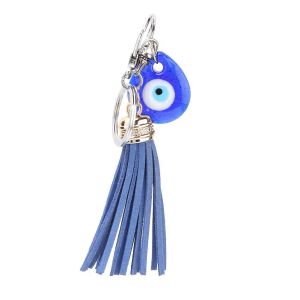 Porte-clés Longes L Porte-clés Bleu Evil Eye Porte-clés Décor À La Maison Amet Charm Pendentif Bénédiction Cadeau Verre Turc Chanceux Protection Hangin Amqxt