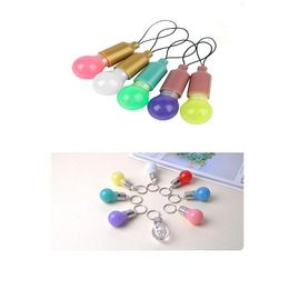 Porte-clés Longes Light BB Porte-clés Mini LED Pl Switch Colorf Flash Pendentif à petits cadeaux Drop Livraison Mode Accessori Dhgarden Dhgzu