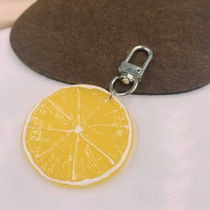 Keychains Lanyards Nouveaux grosses clés de citron, les hommes et les femmes couple sac Key Chain Bag Pendant Wholesale