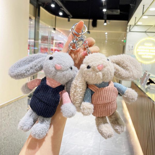 Porte-clés longes en peluche, poupée Kawaii, sac à dos, jouets en peluche pour enfants, filles et garçons, cadeau d'anniversaire de la saint-valentin