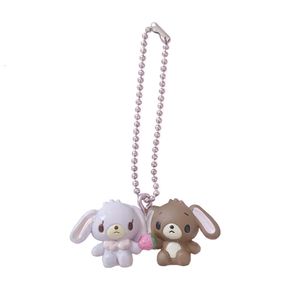 Sleutelhangers Lanyards Zeldzame Sugarbunnies sleutelhanger mascotte schattig Kawaii Anime Bunny sleutelhangers sleutelhanger sleutelhanger kleine geschenken meisjes speelgoed 230408