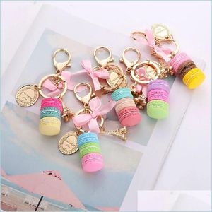 Keychains Lanyards Hars Aron Keychains Keychain Mooie Aroon Bag Charm Chaveiro Llaveros Gold Metal Keyring Auto Key Holder Druppel D DHQIV