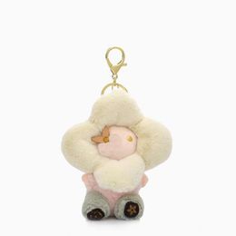 Porte-clés longes Vivian poupée pendentif porte-clés de voiture petits accessoires breloque de sac décoration poupée en peluche porte-clés mignon petit monstre sac à dos pendentifs