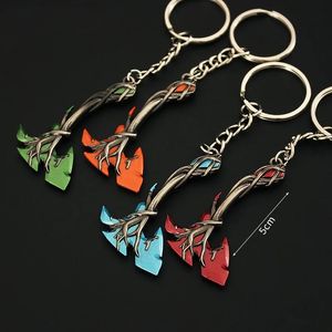 Porte-clés longes en gros 10 pièces/lot jeux anti-émeute Valorant porte-clés Gaia Axe 2580VP porte-clés en métal pendentif llaveros jouets bijoux Gamer cadeau 231027