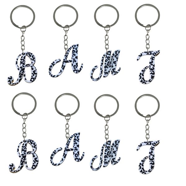 Keychains Lonyards Zebra grandes lettres Keetchain Tags Goodie Bag Sober Cadeaux de Noël et charmes de vacances Gift Ring Key Chain pour fan otpy4