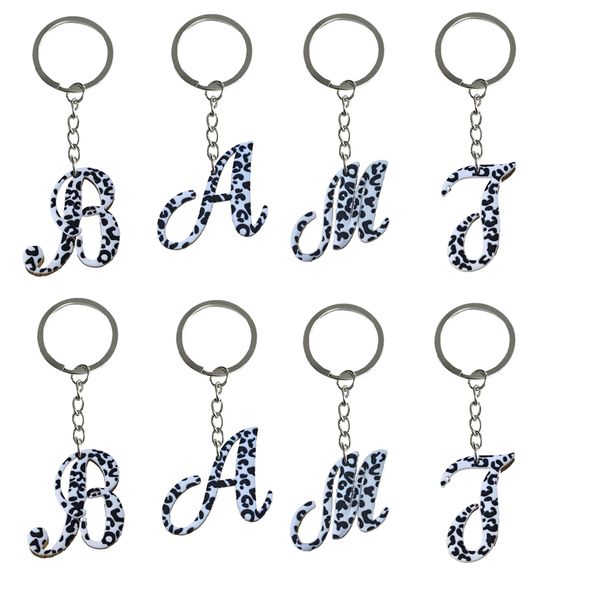 Keychains Lonyards Zebra grandes lettres Keetchain Tags Goodie Bag Sober Cadeaux de Noël et charmes de vacances Gift Ring Key Chain pour ventilateur Otigy