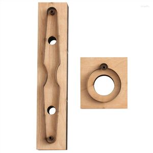 Porte-clés cuir artisanat bricolage porte-clés lame en acier découpé poinçon outil pendentif coupe bois matrices Cutter modèle