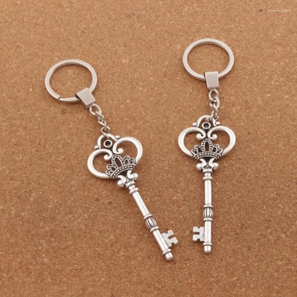 Porte-clés Love Heart Key Porte-clés Sac Pendentif Chaîne de voiture Bague 10pcs Support en alliage de zinc K894