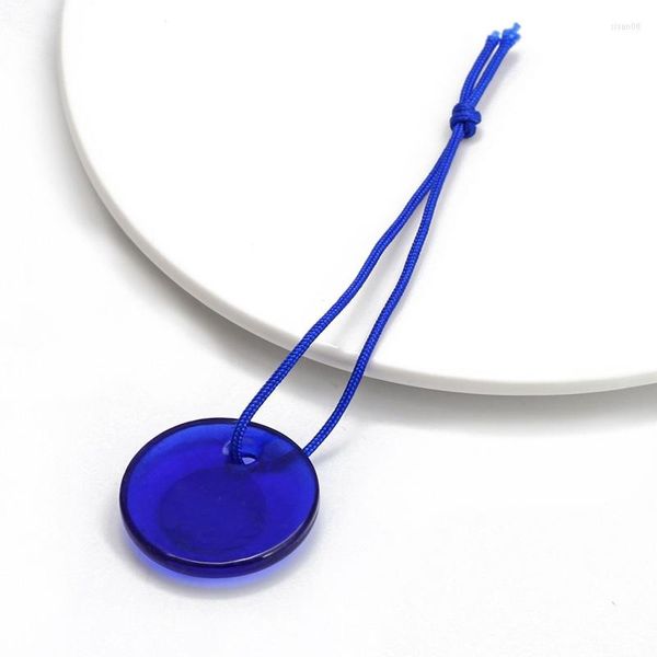 Porte-clés porte-clés chanceux turc grec mauvais œil bleu pendentif à breloque lampe travail verre voiture maison amulette bijoux accessoires