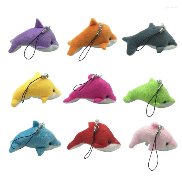 Keychains M2EA Variety Lint en peluche en peluche Mini Marine Pendants