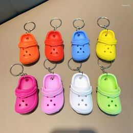 Keychains Mini Crocs Crocs Keychain Soft Rubber Rubbery Chain Chain Sackepack Pendant Wholesale