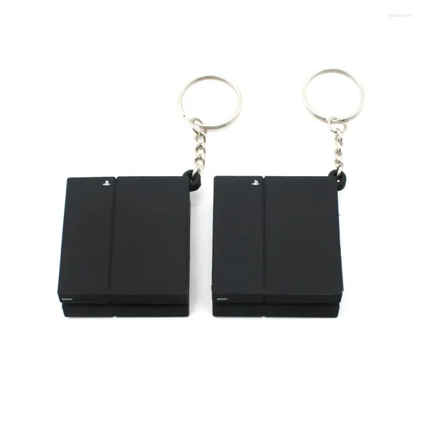 Porte-clés MINI Ps5 Porte-clés Simulation Goutte Colle Console Jeu Poignée Porte-clés Garçons Comme Pendentif Simple Marée Jouer Ornements Suspendus Cadeaux