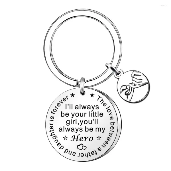 Keychains My Hero Girl Mom Keychain Hand Pinky Swear Promise Charm Driver Regalos Niño Hijo Hija Cumpleaños Cadena Key Jewelry