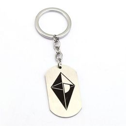 Porte-clés No Man's Sky Porte-clés Mans Dog Tag Porte-clés Chaveiro Jeu Chaîne Pendentif Hommes Cadeau Bijoux YS102183266k