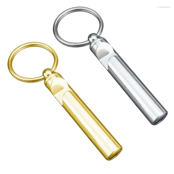 Porte-clés pratique pour hommes, petit ouvre-bouteille en alliage de Zinc, sifflet de survie multifonctionnel pour Camping randonnée goutte