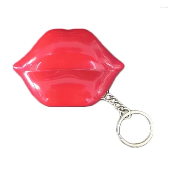 Porte-clés lèvres rouges, effets sonores, amusants, lèvres élégantes, cadeau parfait pour les amateurs d'humour