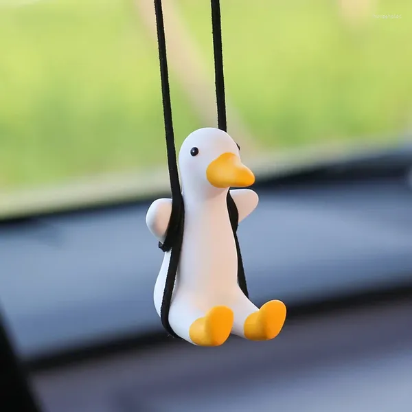 Llaveros Resina Swing Duck Llavero Llavero Llavero Para Mujeres Regalo Único Divertido Creativo Simulación Animal Bolsa Coche