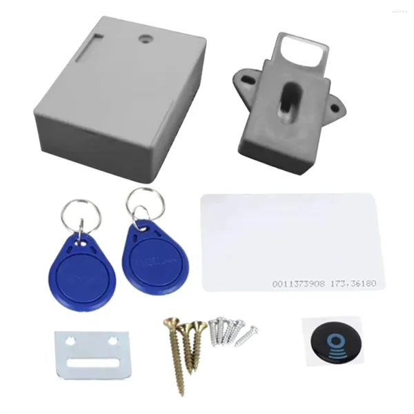 Porte-clés RFID Armoire électronique Serrure cachée DIY pour casier en bois tiroir chaussure sombre