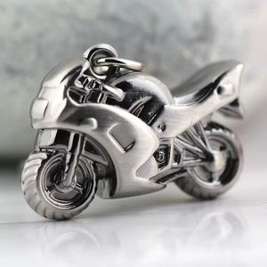 Llaveros Scooter Llavero Motor Figura Llavero Titular Regalo Cadenas personalizadas Decoración de estilo de coche