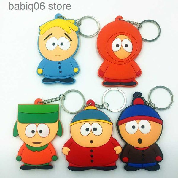 Porte-clés South Park South Park Parlant grossièrement Decay Park 5 Porte-clés Bijoux décoratifs Jouets Cadeaux T230607