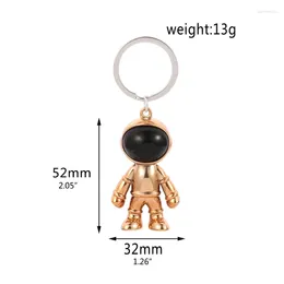 Keychains Space Robot Keychain Alloy Astronaut Car Mode Sieraden Verjaardagsgeschenk 40 GB