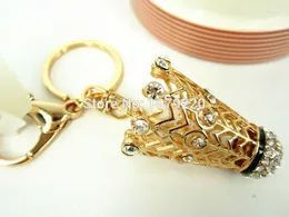 Porte-clés sport badminton porte-clés voiture porte-clés mignon strass cristal pendentif à breloque clé sac chaîne cadeau mode
