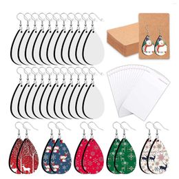 Porte-clés Sublimation boucles d'oreilles vierges avec crochets de boucle d'oreille anneaux de saut bouchons d'oreille porte-cartes sacs pour la fabrication de bijoux bricolage