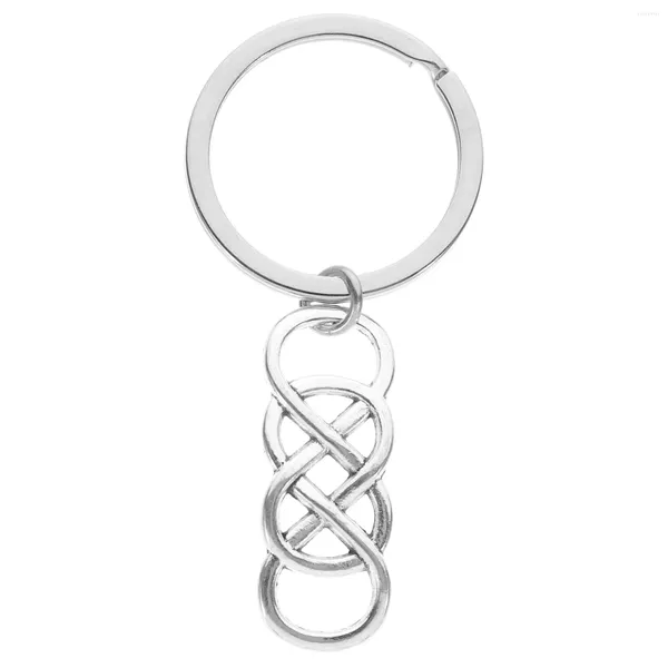 Keychains Símbolo llave llave para hombres decoración de bolsas anillo de metal parejas regalos de mochila europea y americana colgante
