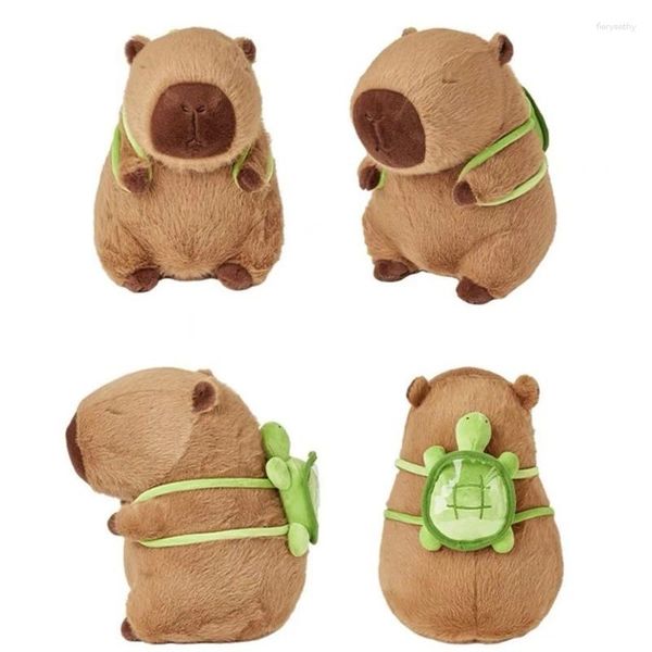 Porte-clés Unique Capybara peluche Animal porte-clés Adorable jouet porte-clés pour enfants adolescents sac pendentif porte-clés bijoux cadeau