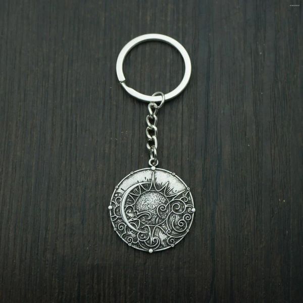 Keychains Viking vintage clés vintage Galaxie romantique Symbole Sun Moon Cloud Gorgeous Accessoires Keychain Gift