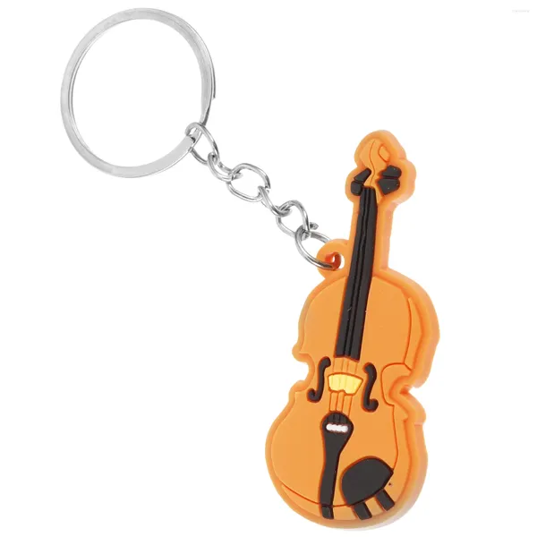 Porte-clés porte-clés de violon porte-clés créatif chaîne d'instrument de musique