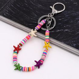 Keychains Vonnor Handgemaakte sieraden Key Chain Boho Accessoires Women Bag hanger auto hangende sleutelhanger ring geschenken voor vrouwelijke meisjes