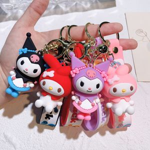 Keychains Woman Designer Keyring For Women Accessories Cartoon Figure Figure Anime Taekwondo Buckle Car Chain Chain Men's Creative Silicone Figure Key Chain Pendant 036