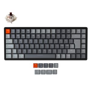 Keychron K2 CXH BO V2 Draadloos mechanisch toetsenbord (Nordic ISO-lay-out) RGB-backlit Gateron Hot Swappable Switch Aluminium Frame