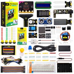 KeyStudio Microbit V2.2 Kit de démarrage de base pour BBC Micro: bit Kit STEM Programmation Kit étudiant + tutoriel 38 Projets