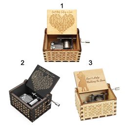 Sleutelwoorden: kan niet helpen om in liefde te vallen Musical Boxes Case Wood Music Box